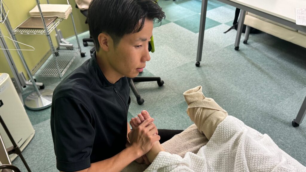 足つぼ＋ヘッドスパ