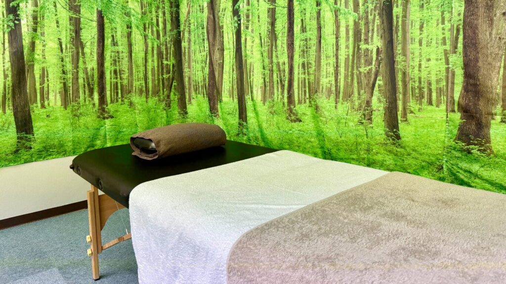 森林をイメージした完全個室